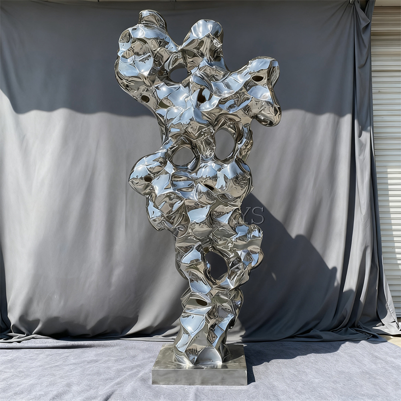 Escultura de roca del erudito del espejo de ensueño de piedra del lago